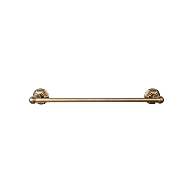 Top Knobs Ed10b Edwardian Bath 30" Single Towel Bar Hex Backplate - Bronze
