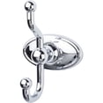 thumbnail image 1 of Top Knobs Ed2c Edwardian Bath Double Robe Hook - Chrome, 1 of 5