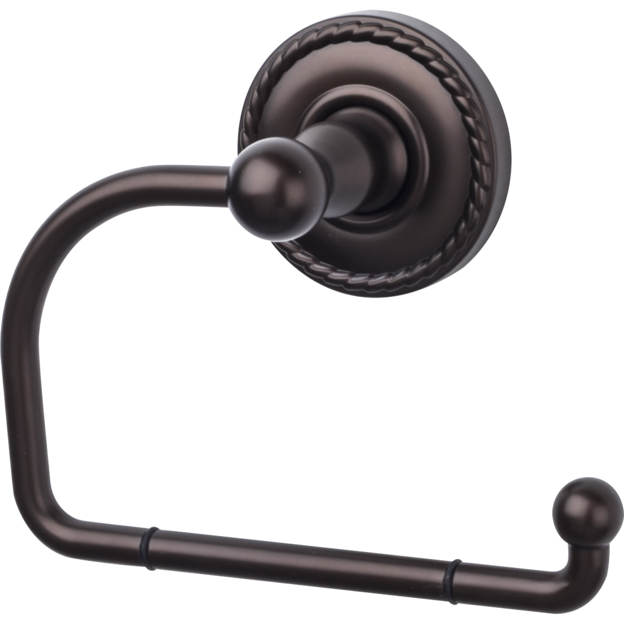Oil Rubbed Bronze Wall Mounted Bath Tissue Hook with Rope Backplate