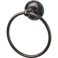 thumbnail image 1 of Top Knobs Ed5e Edwardian Bath Towel Ring Ribbon Backplate - Bronze, 1 of 5