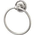 thumbnail image 1 of Top Knobs Ed5e Edwardian Bath Towel Ring Ribbon Backplate - Grey, 1 of 5