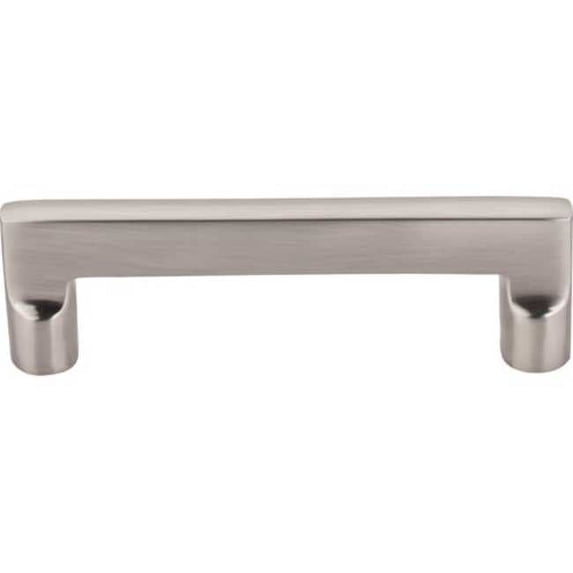 Top Knobs M1972 Flat 4" Center To Center Handle Cabinet Pull From The Aspen Ii Series -