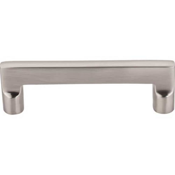 Top Knobs M1972 Flat 4" Center To Center Handle Cabinet Pull From The Aspen Ii Series -