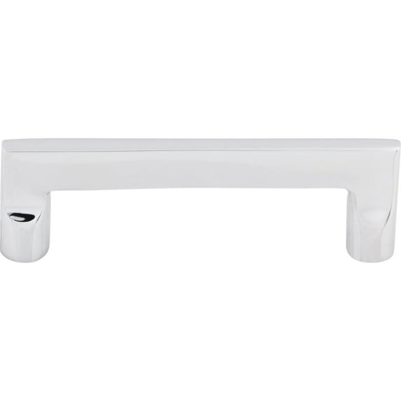 Top Knobs M1973 Flat 4" Center To Center Handle Cabinet Pull From The Aspen Ii Series -