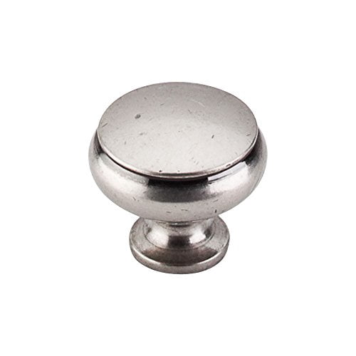 Top Knobs M206 Tuscany Collection 1-1/4" Cumberland Knob, Pewter Antique