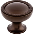 thumbnail image 1 of Top Knobs M793 Edwardian Collection 1-1/4" Emboss Knob, Oil Rubbed Bronze, 1 of 3
