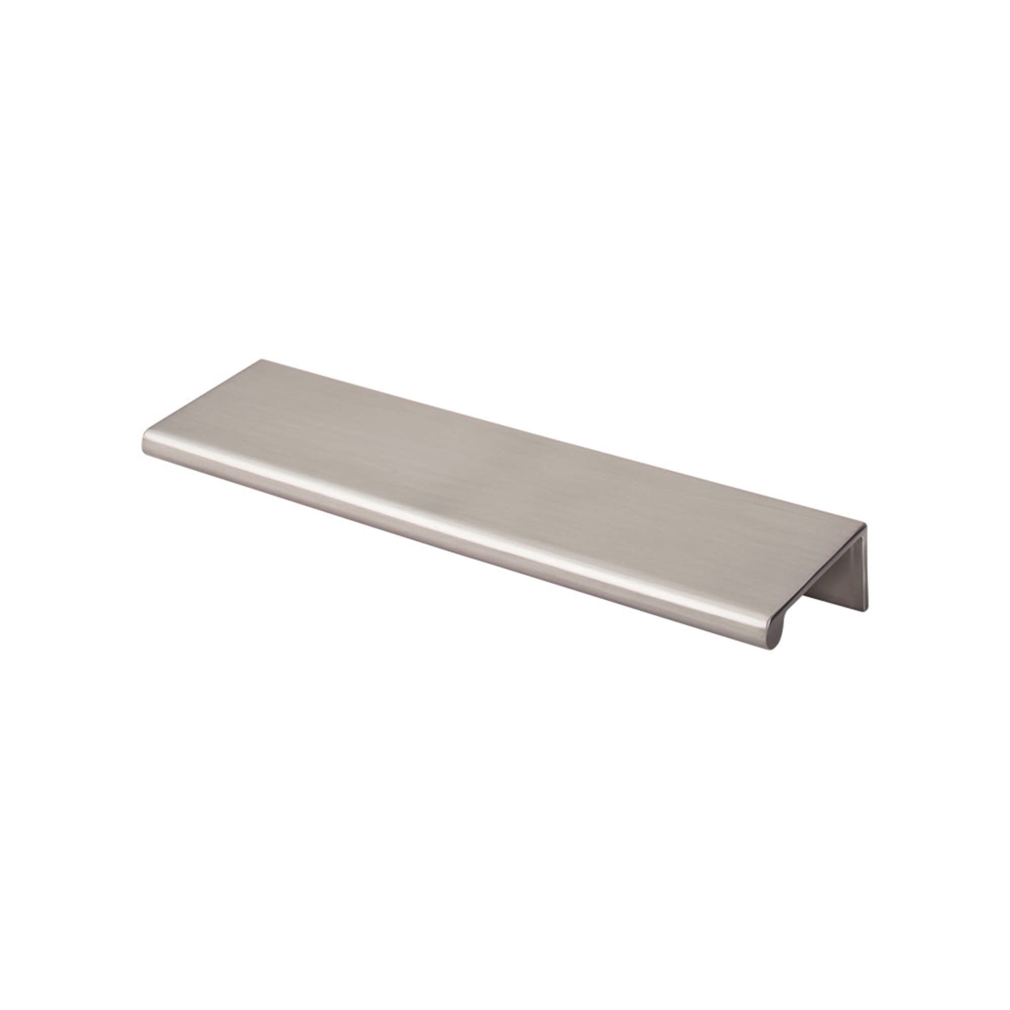 Brushed Nickel 6" Finger Pull with Mounting Hardware