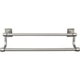 thumbnail image 1 of Top Knobs Stk9 Stratton Bath 24" Double Towel Bar - Grey, 1 of 5
