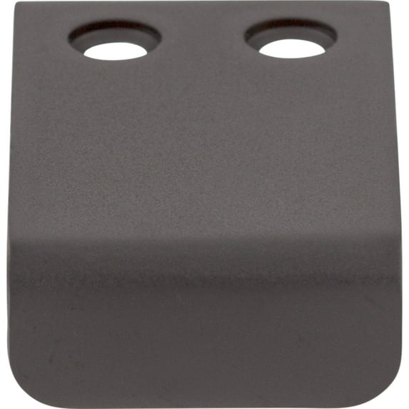 Top Knobs Tk101 Tab 1" Long Finger Cabinet Pull From The Additions Collection - Black
