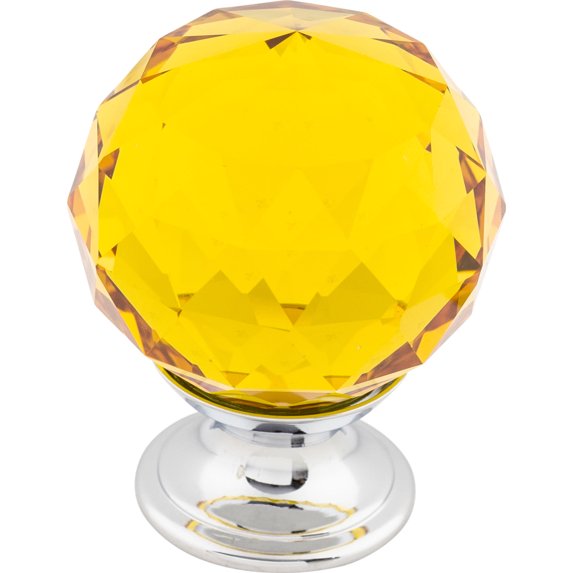 Top Knobs TK112 Top Knobs Tk112 Amber 1-3/8" Round Cabinet Knob From The Crystal