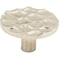 thumbnail image 1 of 1-15/16" Dia. Cobblestone Round Knob Large - Polished Nickel, 1 of 2