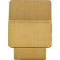 thumbnail image 1 of Top Knobs Tk32 Sanctuary 1" Square Cabinet Knob - Bronze, 1 of 7