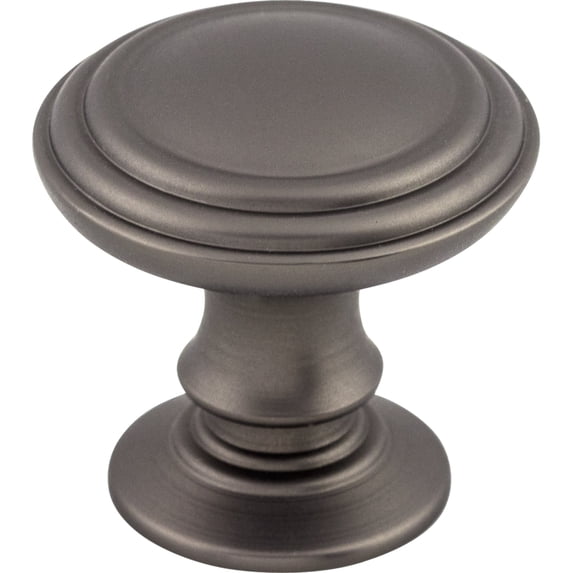 Top Knobs Tk320 Reeded 1-1/4" Mushroom Cabinet Knob From The Chareau Collection -