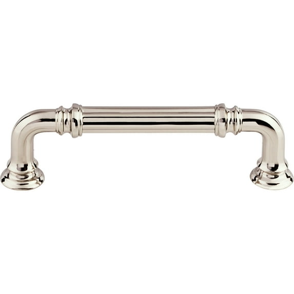 Top Knobs Tk322 Reeded 3-3/4" Center To Center Handle Cabinet Pull From The Chareau
