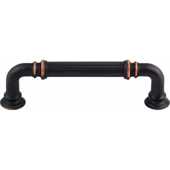 Top Knobs Tk322Um Reeded 3 3/4" Center To Center Bar Pull Umbrio
