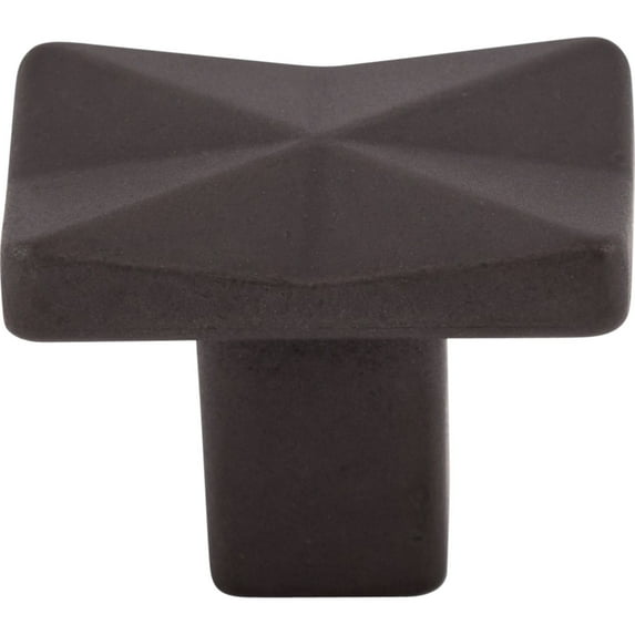 1-1/4" Square Quilted Knob - Brushed Satin Nickel
