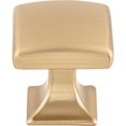 thumbnail image 1 of Top Knobs Tk721 Contour 1-1/8" Square Cabinet Knob From The Transcend Collection - Bronze, 1 of 7