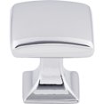 thumbnail image 1 of 1-1/8" Square Contour Knob - Polished Chrome, 1 of 7