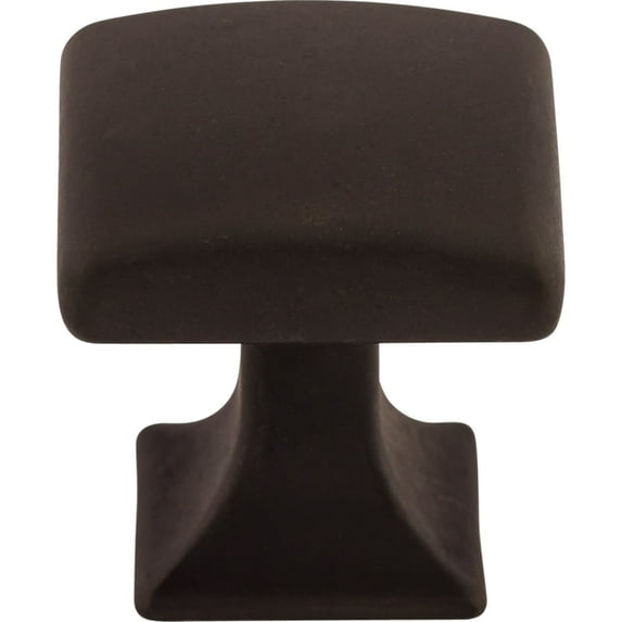 Top Knobs Tk721 Contour 1-1/8" Square Cabinet Knob From The Transcend Collection - Sable