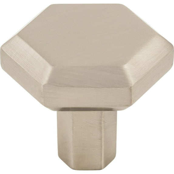 Top Knobs Tk792 Serene 1-1/4" Geometric Cabinet Knob - Nickel