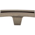 thumbnail image 1 of Top Knobs Tk87 Flared 2-5/8" Bar Cabinet Knob From The Sanctuary Collection - Grey, 1 of 7