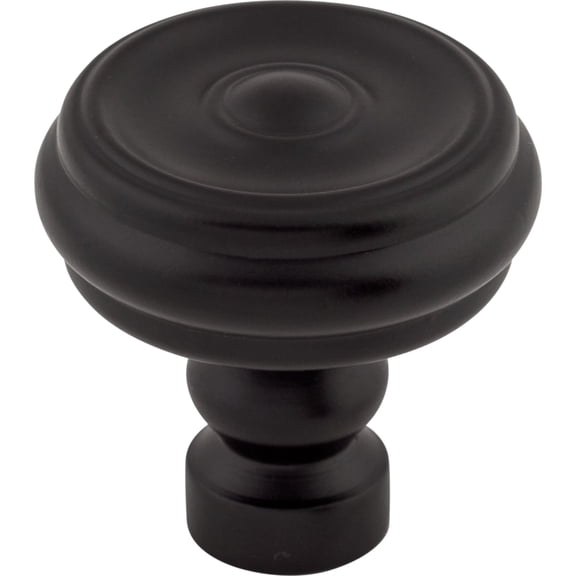 Top Knobs Tk882 Devon 1-1/4" Mushroom Cabinet Knob - Black