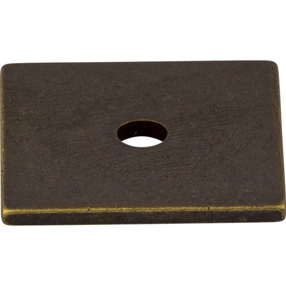 Top Knobs Tk94 1" Square Cabinet Knob Backplate From The Sanctuary Series - Bronze