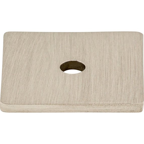 1" Square Sanctuary Backplate - Brushed Satin Nickel