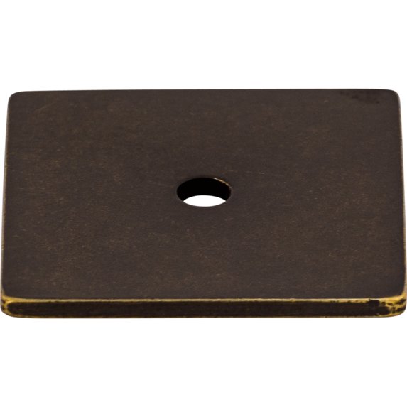 Top Knobs Tk95 1-1/4" Square Cabinet Knob Backplate From The Sanctuary Serie