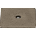 thumbnail image 1 of Top Knobs Tk95 1-1/4" Square Cabinet Knob Backplate From The Sanctuary Series - Grey, 1 of 7