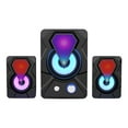 Top LED Computer Combination Speakers Aux USB Wired Wireless Audio