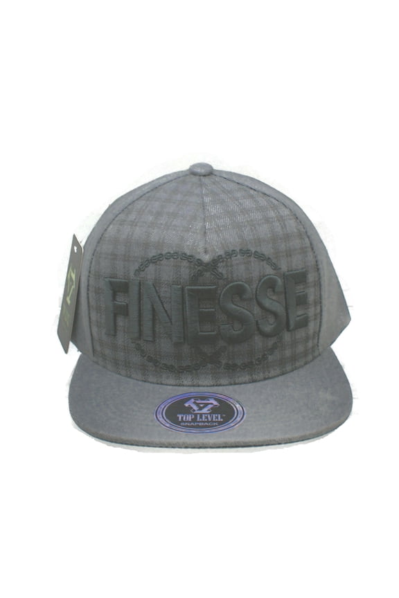 FINESSE Hip Hop Snapback Adjustable Flat Bill Hat Cap
