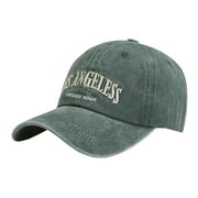 Top Level Baseball Cap Women Men Letter Embroidery Cotton Baseball Cap Trucker Hat Adjustable Hop Hat Sun Hat