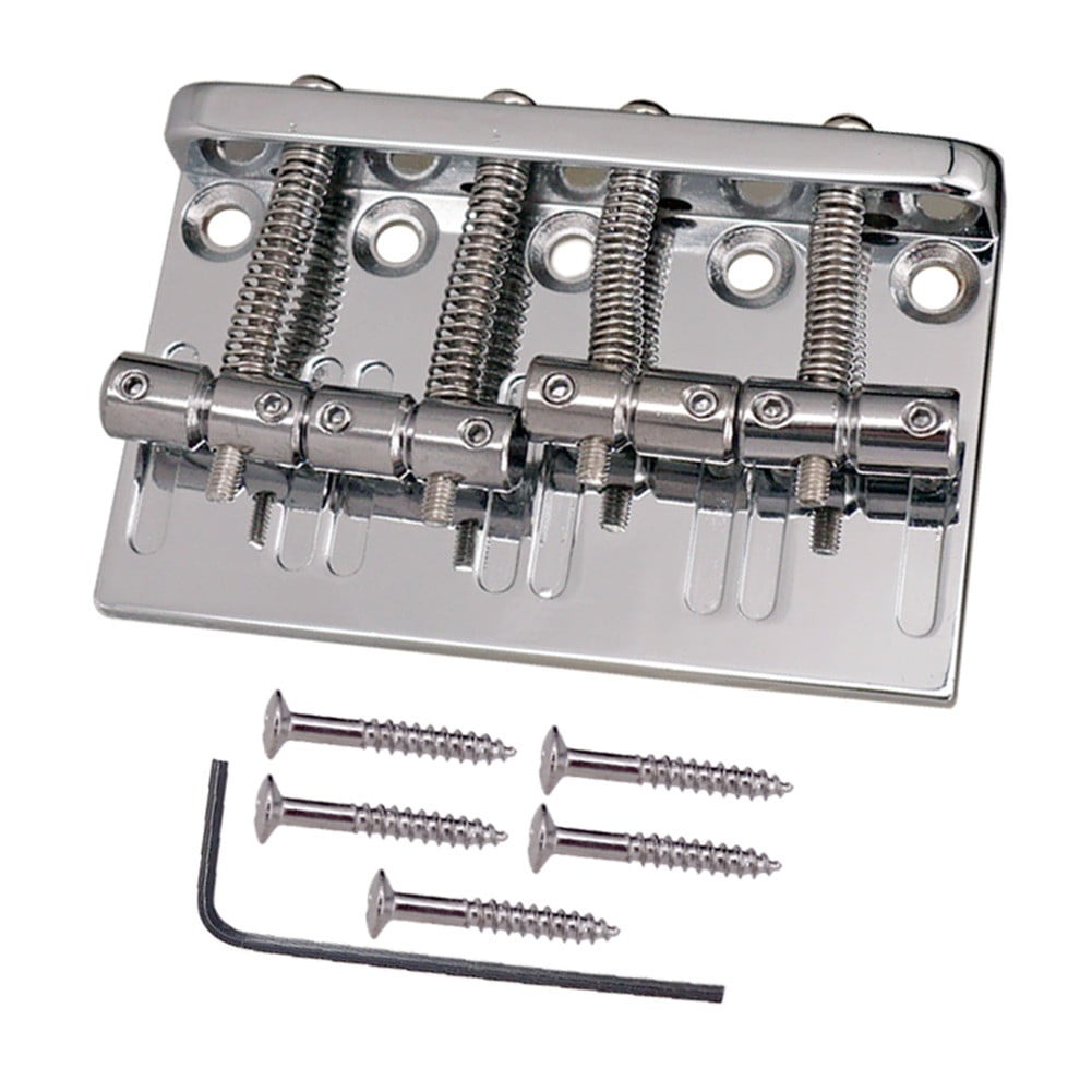 Top Load 4 String Electric Bass Bridge Fixed Bridge Saddle 57MM 79.5x49 ...