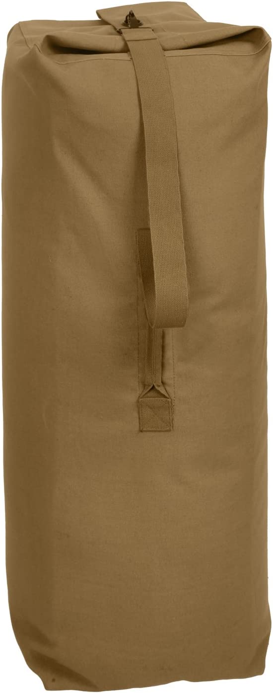 Top Load Canvas Duffle Bag