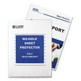 thumbnail image 1 of Top-Load No-Hole Sheet Protectors, Heavyweight, Clear, 2" Capacity, 25/bx | Bundle of 2 Boxes, 1 of 5