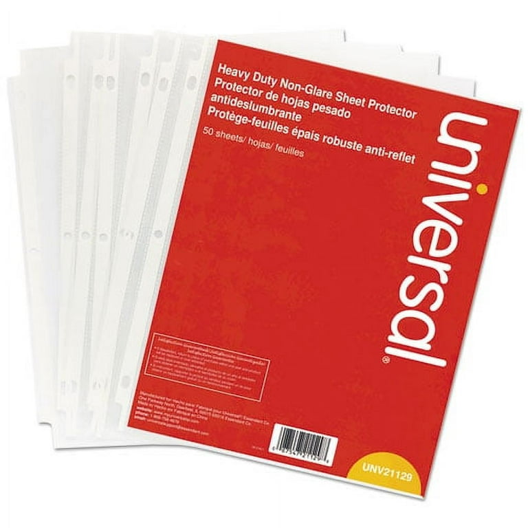 Top-Load Poly Sheet Protectors, Heavy Gauge, Clear, 50/Pack Top-Load Poly Sheet Protectors, Heavy Gauge, Clear, 50/Pack