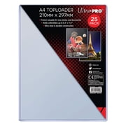 Top Loader A4 Size - 210mm x 297mm - 8.3x11.7 25 per pack