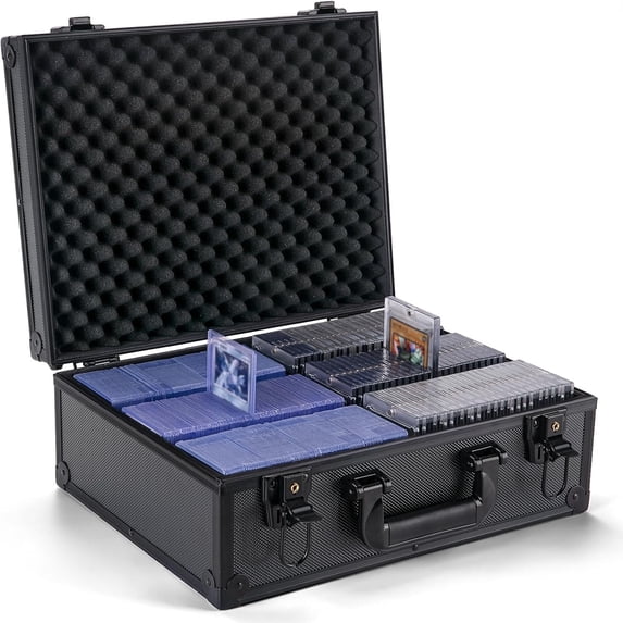 Top Loader Storage Box for 3" x 4" 35pt Rigid Card, Top Loader Card Storage Hard Case, Sports Card Storage Boxes forFits 600+ Cards, Hard Case Trading Card Storage Box for Sports Card