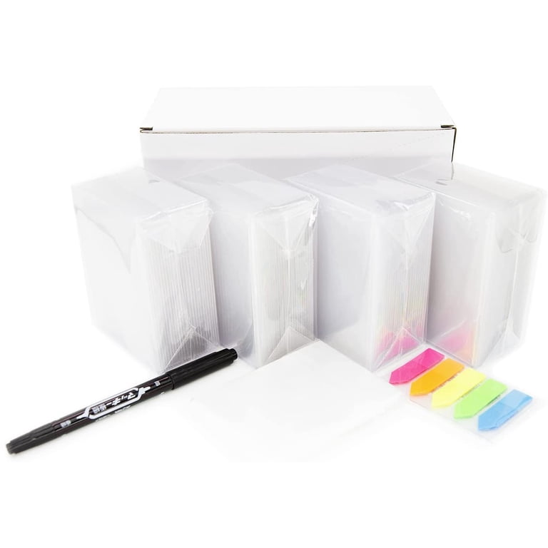 Top Loaders Card Sleeves for Trading Card,Toploader Card Protectors Hard  Plastic, Trading Card Sleeves Holder Fit for Baseball Card, Sports Cards  100 ...