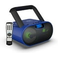 Top Loading CD Player Boombox Portable AM/FM Radio Bluetooth Boombox