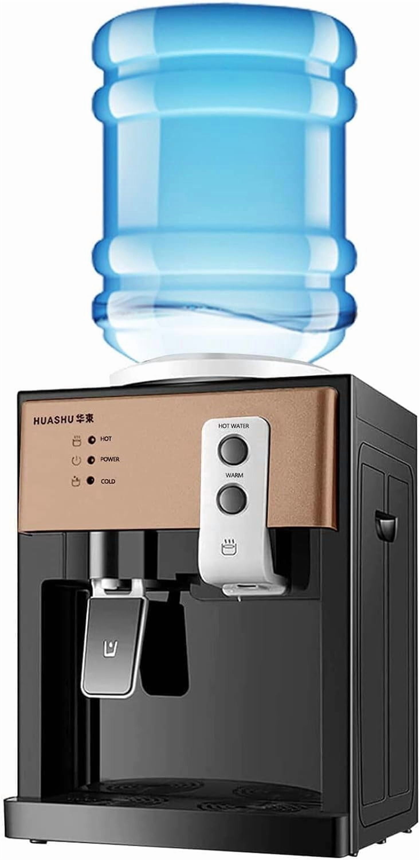 Top Loading Hot and Cold Water Dispenser, for 1.2-5 Gallon Bottles, Three Water Temperature Settings (Hot/Cold/Warm) for Home or Office
