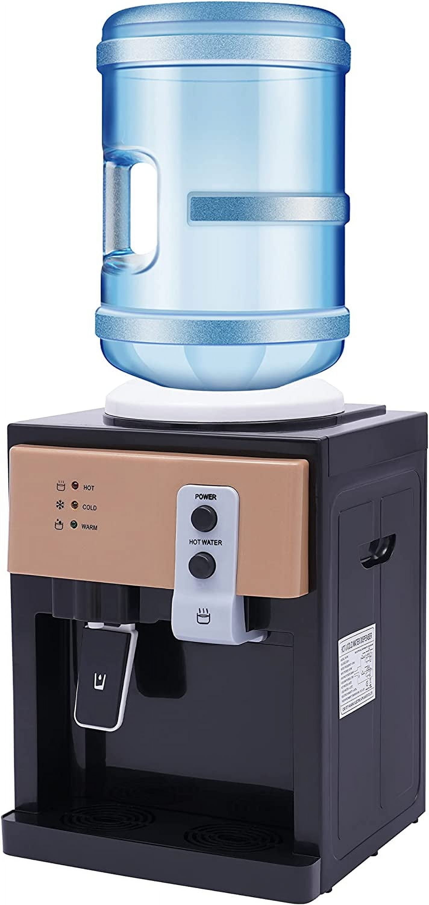 Countertop Water Dispenser Top Loading Hot And Cold Water Cooler ...