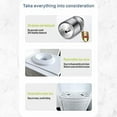 Top Loading Water Dispenser 5 Gallon, Vertical Electric Hot and Cold