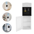 thumbnail image 1 of Top-Loading Water Dispenser, White Floor Standing Cooler, Over-Temp & Water Shortage Protection for Home Office Gym, 1 of 16
