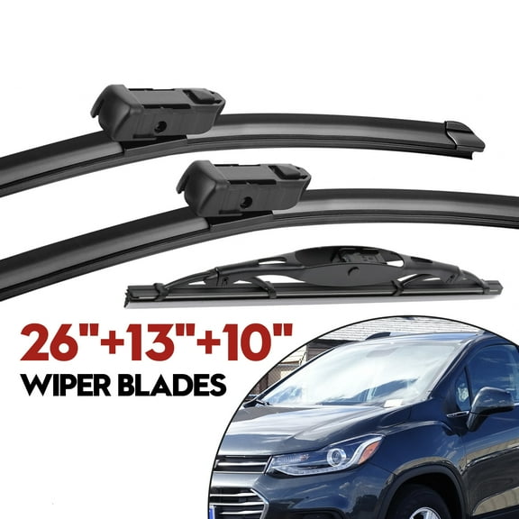 Top Lock 26"+13"+10" Windshield Wiper Blades Replacement for 2013-2023 Chevrolet Trax