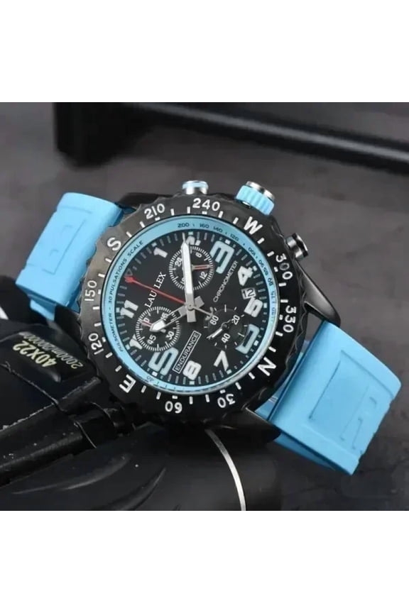 Top Luxury Men' Watch Quartz Endurance Pro Avenger Chronograph 44mm Watches Multiple Colors Rubber Men Watches Glass Wristw Chronograph Luminous Moon Phase Waterproof Dress Watch Mechanical Watch