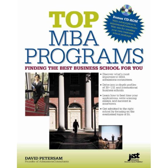 Pre-Owned Top MBA Programs: Finding the Best Business School for You [With CDROM] (Paperback) 1593576730 9781593576738