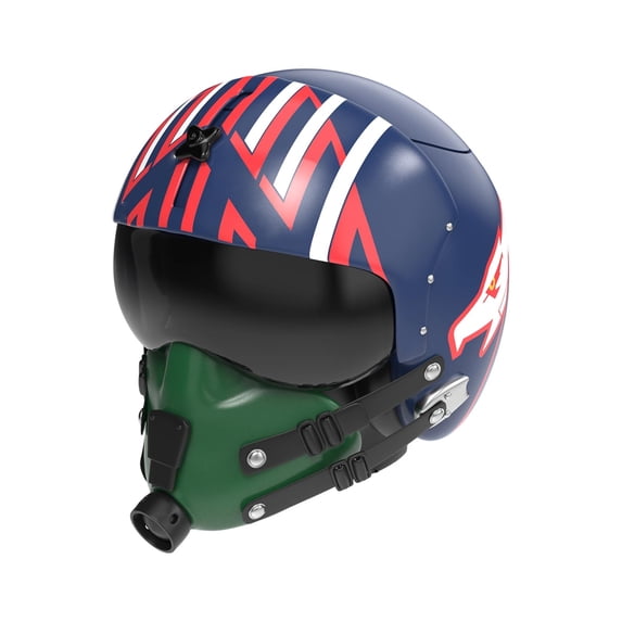 Top Maverick Pilot Helmet Popcorn Bucket, Large Reusable Plastic Popcorn Bowl, Maverick Popcorn Bucket, Helmet Shaped Snack Holder for Movie Night Home Theater and Party Supplies