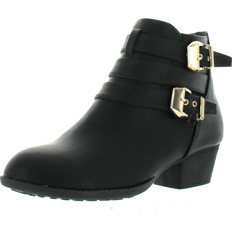 Top moda top black booties